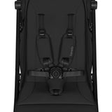 Carucior sport, Lionelo, Cloe Plus, Cu accesorii, Cadru din aluminiu, Pana la 22 kg, Usor, Pliere compacta pentru avion, cu o singura mana, Ideal pentru toate tipurile de suprafete, 6 luni+, Negru