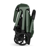 Carucior sport, Lionelo, Cloe Plus, Cu accesorii, Cadru din aluminiu, Pana la 22 kg, Usor, Pliere compacta pentru avion, cu o singura mana, Ideal pentru toate tipurile de suprafete, 6 luni+, Verde