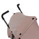 Carucior sport, Lionelo, Elia, Cu plasa de tantari, Suport de picioare reglabil, Spatar ajustabil in 4 pozitii, Capotina XXL, Pliere tip umbrela, Capacitate 15 kg, 6 luni+, EN 1888, Bej Taupe