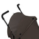 Carucior sport, Lionelo, Elia, Cu plasa de tantari, Suport de picioare reglabil, Spatar ajustabil in 4 pozitii, Capotina XXL, Pliere tip umbrela, Capacitate 15 kg, 6 luni+, EN 1888, Maro