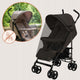 Carucior sport, Lionelo, Elia, Cu plasa de tantari, Suport de picioare reglabil, Spatar ajustabil in 4 pozitii, Capotina XXL, Pliere tip umbrela, Capacitate 15 kg, 6 luni+, EN 1888, Maro