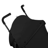 Carucior sport, Lionelo, Elia, Cu plasa de tantari, Suport de picioare reglabil, Spatar ajustabil in 4 pozitii, Capotina XXL, Pliere tip umbrela, Capacitate 15 kg, 6 luni+, EN 1888, Negru
