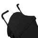 Carucior sport, Lionelo, Elia, Cu plasa de tantari, Suport de picioare reglabil, Spatar ajustabil in 4 pozitii, Capotina XXL, Pliere tip umbrela, Capacitate 15 kg, 6 luni+, EN 1888, Negru
