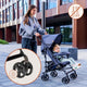 Carucior sport, Lionelo, Elia, Cu plasa de tantari, Suport de picioare reglabil, Spatar ajustabil in 4 pozitii, Capotina XXL, Pliere tip umbrela, Capacitate 15 kg, 6 luni+, EN 1888, Verde grafit
