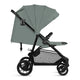 Carucior sport, Lionelo, Emerald, Pliere cu o mana, Copertina XXL UPF50+, Spatar reglabil, Suspensie completa, Roti EVA, 6- 48 luni, Pana la 22 kg, Verde