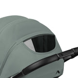 Carucior sport, Lionelo, Emerald, Pliere cu o mana, Copertina XXL UPF50+, Spatar reglabil, Suspensie completa, Roti EVA, 6- 48 luni, Pana la 22 kg, Verde