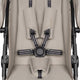 Carucior sport, Lionelo, Emerald, Pliere cu o mana, Copertina XXL UPF50+, Spatar reglabil, Suspensie completa, Roti EVA, 6- 48 luni, Pana la 22 kg, Bej