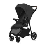 Carucior sport, Lionelo, Emma One, Cu tavita, Suport pahar, Plasa de tantari, Roti EVA, Maner reglabil, Pana la 22 kg, 6 luni+, Conform cu EN1888-1, Gri