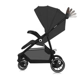 Carucior sport, Lionelo, Emma One, Cu tavita, Suport pahar, Plasa de tantari, Roti EVA, Maner reglabil, Pana la 22 kg, 6 luni+, Conform cu EN1888-1, Gri