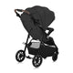 Carucior sport, Lionelo, Emma One, Cu tavita, Suport pahar, Plasa de tantari, Roti EVA, Maner reglabil, Pana la 22 kg, 6 luni+, Conform cu EN1888-1, Gri