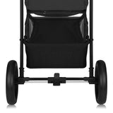 Carucior sport, Lionelo, Emma One, Cu tavita, Suport pahar, Plasa de tantari, Roti EVA, Maner reglabil, Pana la 22 kg, 6 luni+, Conform cu EN1888-1, Gri