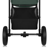 Carucior sport, Lionelo, Emma One, Cu tavita, Suport pahar, Plasa de tantari, Roti EVA, Maner reglabil, Pana la 22 kg, 6 luni+, Conform cu EN1888-1, Verde