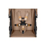 Carucior sport, Lionelo, Emma One, Cu tavita, Suport pahar, Plasa de tantari, Roti EVA, Maner reglabil, Pana la 22 kg, 6 luni+, Conform cu EN1888-1, Bej