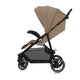 Carucior sport, Lionelo, Emma One, Cu tavita, Suport pahar, Plasa de tantari, Roti EVA, Maner reglabil, Pana la 22 kg, 6 luni+, Conform cu EN1888-1, Bej