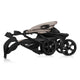 Carucior sport, Lionelo, Emma Plus, Cu tavita, 2 Suporturi pentru pahar, Geanta accesorii, Conform cu standardul european de securitate EN1888-1, Bej