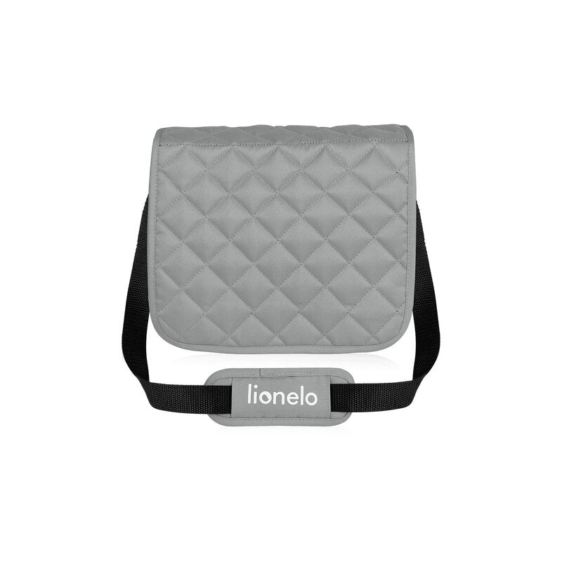 Carucior sport, Lionelo, Emma Plus, Cu tavita, 2 Suporturi pentru pahar, Geanta accesorii, Conform cu standardul european de securitate EN1888-1, Gri - gogobaby.ro