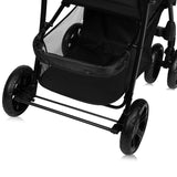 Carucior sport, Lionelo, Emma Plus, Cu tavita, 2 Suporturi pentru pahar, Geanta accesorii, Conform cu standardul european de securitate EN1888-1, Roz