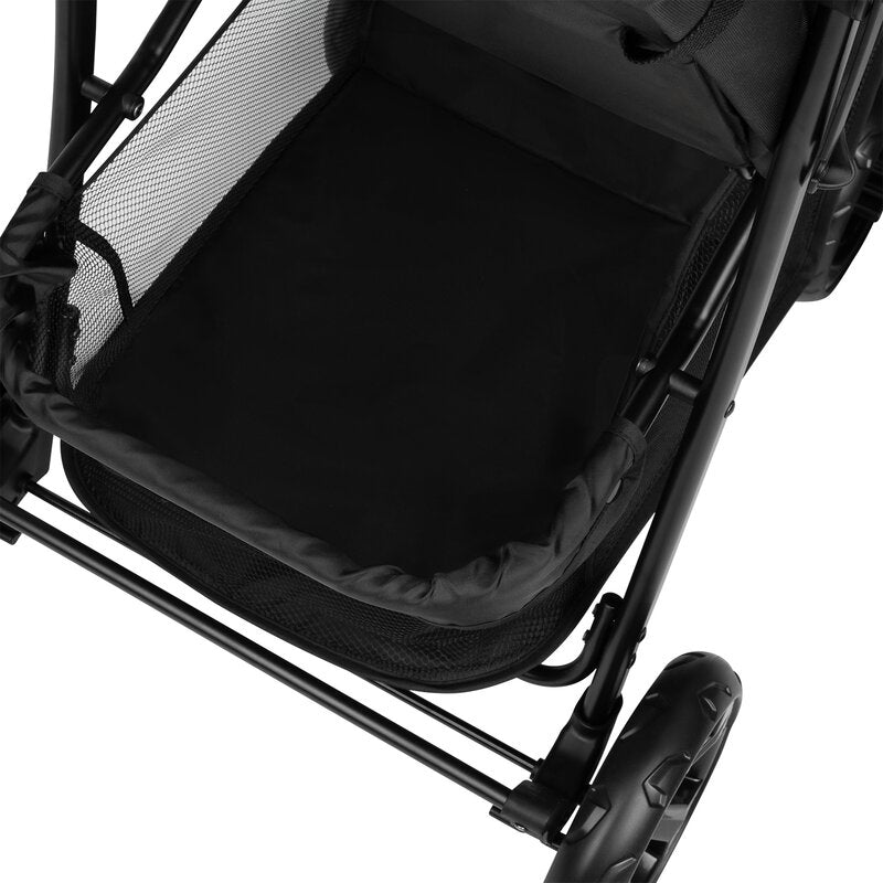 Carucior sport, Lionelo, Emma Plus, Cu tavita, 2 Suporturi pentru pahar, Geanta accesorii, Conform cu standardul european de securitate EN1888-1, Verde - gogobaby.ro