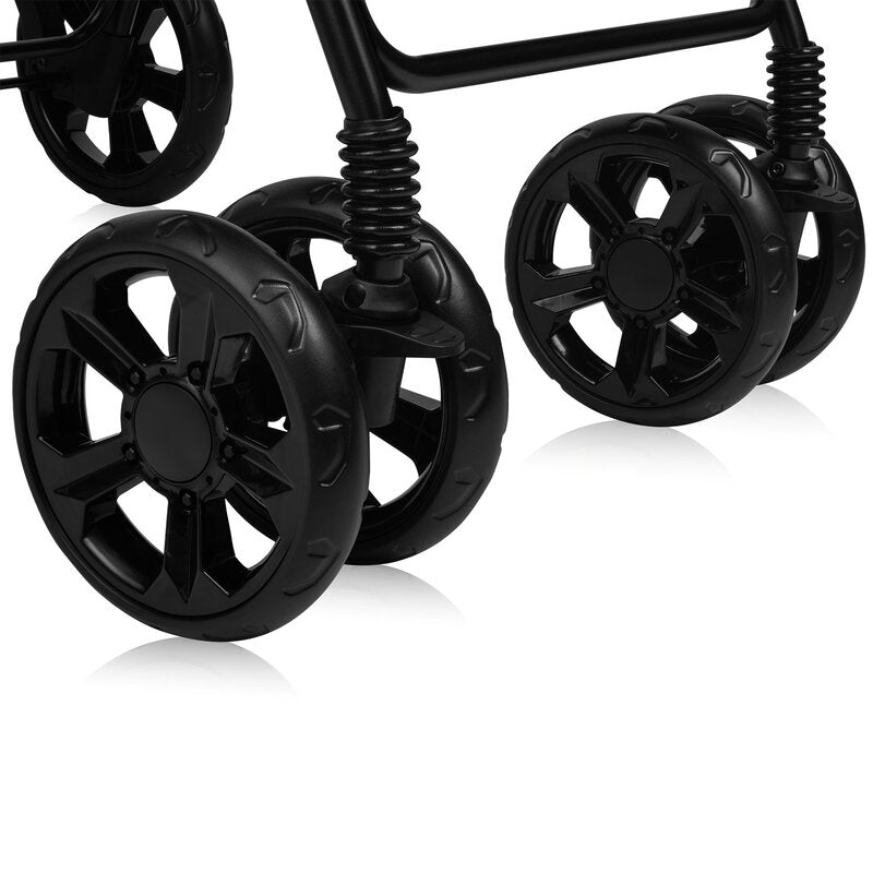 Carucior sport, Lionelo, Emma Plus, Cu tavita, 2 Suporturi pentru pahar, Geanta accesorii, Conform cu standardul european de securitate EN1888-1, Verde - gogobaby.ro