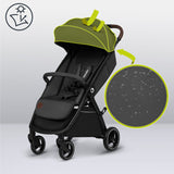 Carucior sport, Lionelo, Ingrid, Capotina impermeabila cu filtru UPF50+, Pana la 22 Kg, Spatar reglabil in 3 pozitii, Include suport pahar si plasa de tantari, Sistem pentru pliere automata, 6 luni+, Gri