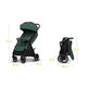 Carucior sport, Lionelo, Ingrid, Capotina impermeabila cu filtru UPF50+, Pana la 22 Kg, Spatar reglabil in 3 pozitii, Include suport pahar si plasa de tantari, Sistem pentru pliere automata, 6 luni+, Verde