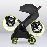 Carucior sport, Lionelo, Ingrid, Capotina impermeabila cu filtru UPF50+, Pana la 22 Kg, Spatar reglabil in 3 pozitii, Include suport pahar si plasa de tantari, Sistem pentru pliere automata, 6 luni+, Gri