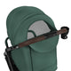 Carucior sport, Lionelo, Ingrid, Capotina impermeabila cu filtru UPF50+, Pana la 22 Kg, Spatar reglabil in 3 pozitii, Include suport pahar si plasa de tantari, Sistem pentru pliere automata, 6 luni+, Verde