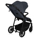 Carucior sport, Lionelo, Iva, Sustine 22 kg, 6 luni+, Capotina mare, Impermeabila, Protectie SPF 50+, 3 pozitii inclinare spatar, 8 pozitii inclinare suport picioare, 5 pozitii reglare maner, Include plasa de tantari si suport pentru biberon, Gri