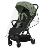 Carucior sport, Lionelo, Julie Air, Greutate redusa - 7.5 kg, Sustine 22 kg, 6 luni+, Capotina impermeabila, Protectie SPF 50+, Include suport sticla, Pliere compacta pentru calatorii, Conform cu EN1888-1 si EN1888-2, Verde Sage