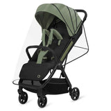 Carucior sport, Lionelo, Julie Air, Greutate redusa - 7.5 kg, Sustine 22 kg, 6 luni+, Capotina impermeabila, Protectie SPF 50+, Include suport sticla, Pliere compacta pentru calatorii, Conform cu EN1888-1 si EN1888-2, Verde Sage
