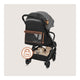 Carucior sport, Lionelo, Julie Air, Greutate redusa - 7.5 kg, Sustine 22 kg, 6 luni+, Capotina impermeabila, Protectie SPF 50+, Include suport sticla, Pliere compacta pentru calatorii, Conform cu EN1888-1 si EN1888-2, Gri