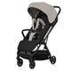 Carucior sport, Lionelo, Julie Air, Greutate redusa - 7.5 kg, Sustine 22 kg, 6 luni+, Capotina impermeabila, Protectie SPF 50+, Include suport sticla, Pliere compacta pentru calatorii, Conform cu EN1888-1 si EN1888-2, Bej
