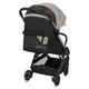 Carucior sport, Lionelo, Julie Air, Greutate redusa - 7.5 kg, Sustine 22 kg, 6 luni+, Capotina impermeabila, Protectie SPF 50+, Include suport sticla, Pliere compacta pentru calatorii, Conform cu EN1888-1 si EN1888-2, Bej