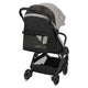 Carucior sport, Lionelo, Julie Air, Greutate redusa - 7.5 kg, Sustine 22 kg, 6 luni+, Capotina impermeabila, Protectie SPF 50+, Include suport sticla, Pliere compacta pentru calatorii, Conform cu EN1888-1 si EN1888-2, Bej