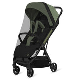 Carucior sport, Lionelo, Julie Air, Greutate redusa - 7.5 kg, Sustine 22 kg, 6 luni+, Capotina impermeabila, Protectie SPF 50+, Include suport sticla, Pliere compacta pentru calatorii, Conform cu EN1888-1 si EN1888-2, Verde Sage