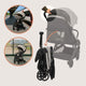 Carucior sport, Lionelo, Julie Air, Greutate redusa - 7.5 kg, Sustine 22 kg, 6 luni+, Capotina impermeabila, Protectie SPF 50+, Include suport sticla, Pliere compacta pentru calatorii, Conform cu EN1888-1 si EN1888-2, Bej
