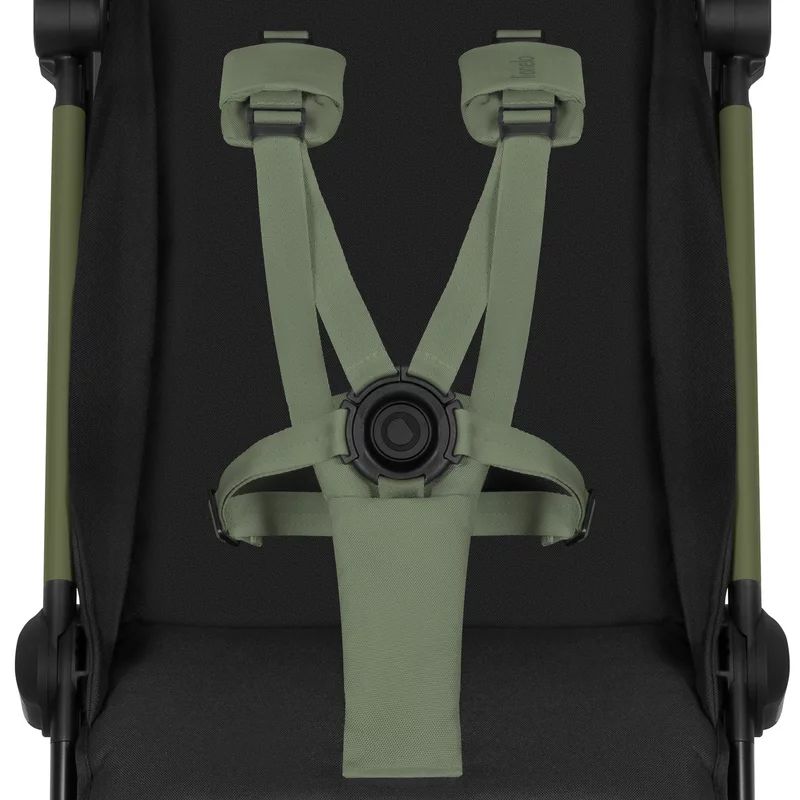 Carucior sport, Lionelo, Julie Air, Greutate redusa - 7.5 kg, Sustine 22 kg, 6 luni+, Capotina impermeabila, Protectie SPF 50+, Include suport sticla, Pliere compacta pentru calatorii, Conform cu EN1888-1 si EN1888-2, Verde Sage