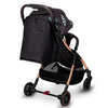 Carucior sport, Lionelo, Julie One, Editie limitata Golden Moments, De la nastere, Greutate redusa, Cu accesorii, Cadru din aluminiu, 0-22 kg, Pliere compacta pentru avion, Conform cu standardele europene de securitate EN1888-1 si EN1888-2, Negru - gogobaby.ro