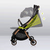 Carucior sport, Lionelo, Julie One, Editie limitata Golden Moments, De la nastere, Greutate redusa, Cu accesorii, Cadru din aluminiu, 0-22 kg, Pliere compacta pentru avion, Conform cu standardele europene de securitate EN1888-1 si EN1888-2, Negru - gogobaby.ro