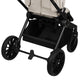 Carucior sport, Lionelo, Mika Plus, Cadru din aluminiu, Copertina XXL, Spatar reglabil in 3 pozitii, Cu accesorii, Pana la 22 kg, 6-48 luni; EN1888-1, EN1888-2 EN1466, Bej