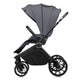 Carucior sport, Lionelo, Mika Plus, Cadru din aluminiu, Copertina XXL, Spatar reglabil in 3 pozitii, Cu accesorii, Pana la 22 kg, 6-48 luni; EN1888-1, EN1888-2 EN1466, Gri