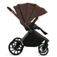 Carucior sport, Lionelo, Mika Plus, Cadru din aluminiu, Copertina XXL, Spatar reglabil in 3 pozitii, Cu accesorii, Pana la 22 kg, 6-48 luni; EN1888-1, EN1888-2 EN1466, Mocha Mousse