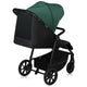 Carucior sport, Lionelo, Mira, Maner reglabil in 5 pozitii, Spatar si suport de picioare reglabile, Plasa de tantari si suport biberon incluse, Pana la 22 kg, 6 luni+, Conform cu EN1888-1, EN1888-2, Testare SGS, Verde