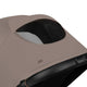 Carucior sport, Lionelo, Mira, Maner reglabil in 5 pozitii, Spatar si suport de picioare reglabile, Plasa de tantari si suport biberon incluse, Pana la 22 kg, 6 luni+, Conform cu EN1888-1, EN1888-2, Testare SGS, Bej