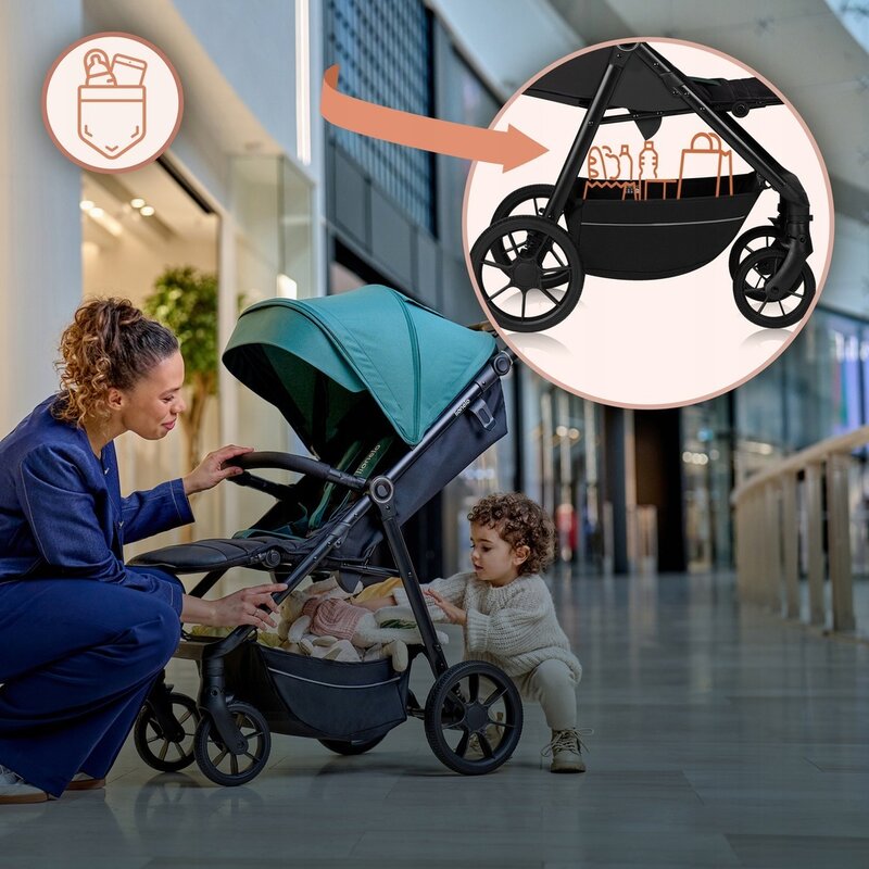 Carucior sport, Lionelo, Mira, Maner reglabil in 5 pozitii, Spatar si suport de picioare reglabile, Plasa de tantari si suport biberon incluse, Pana la 22 kg, 6 luni+, Conform cu EN1888-1, EN1888-2, Testare SGS, Roz - gogobaby.ro