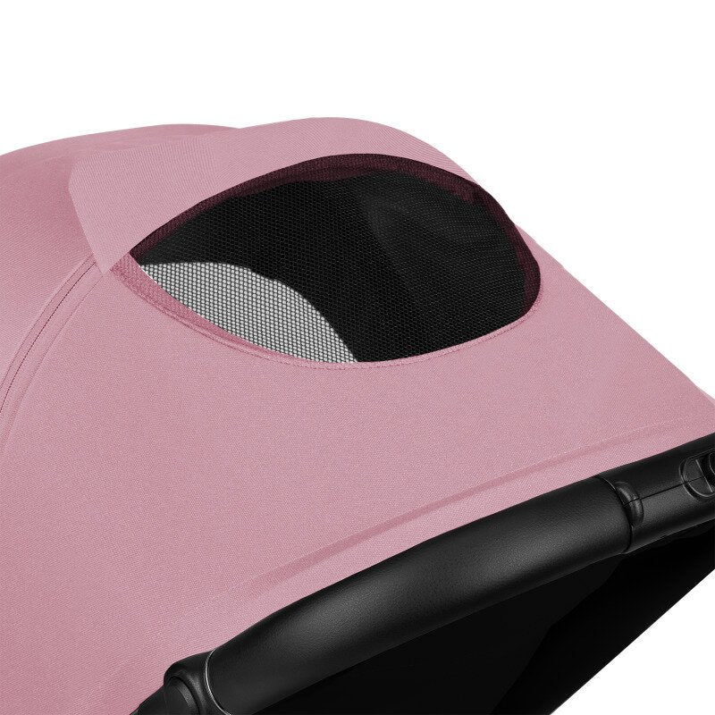 Carucior sport, Lionelo, Mira, Maner reglabil in 5 pozitii, Spatar si suport de picioare reglabile, Plasa de tantari si suport biberon incluse, Pana la 22 kg, 6 luni+, Conform cu EN1888-1, EN1888-2, Testare SGS, Roz - gogobaby.ro