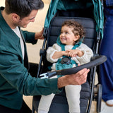 Carucior sport, Lionelo, Mira, Maner reglabil in 5 pozitii, Spatar si suport de picioare reglabile, Plasa de tantari si suport biberon incluse, Pana la 22 kg, 6 luni+, Conform cu EN1888-1, EN1888-2, Testare SGS, Verde
