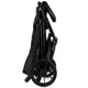 Carucior sport, Lionelo, Mira, Maner reglabil in 5 pozitii, Spatar si suport de picioare reglabile, Plasa de tantari si suport biberon incluse, Pana la 22 kg, 6 luni+, Conform cu EN1888-1, EN1888-2, Testare SGS, Negru
