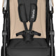 Carucior sport, Lionelo, Natt, De la nastere, Cu accesorii si capotina XXL reglabila, 0 - 22 kg, Conform cu standardele europene de securitate EN1888-1, EN1888-2, Bej