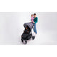 Carucior sport, Lionelo, Natt, De la nastere, Cu accesorii si capotina XXL reglabila, 0 - 22 kg, Conform cu standardele europene de securitate EN1888-1, EN1888-2, Bej